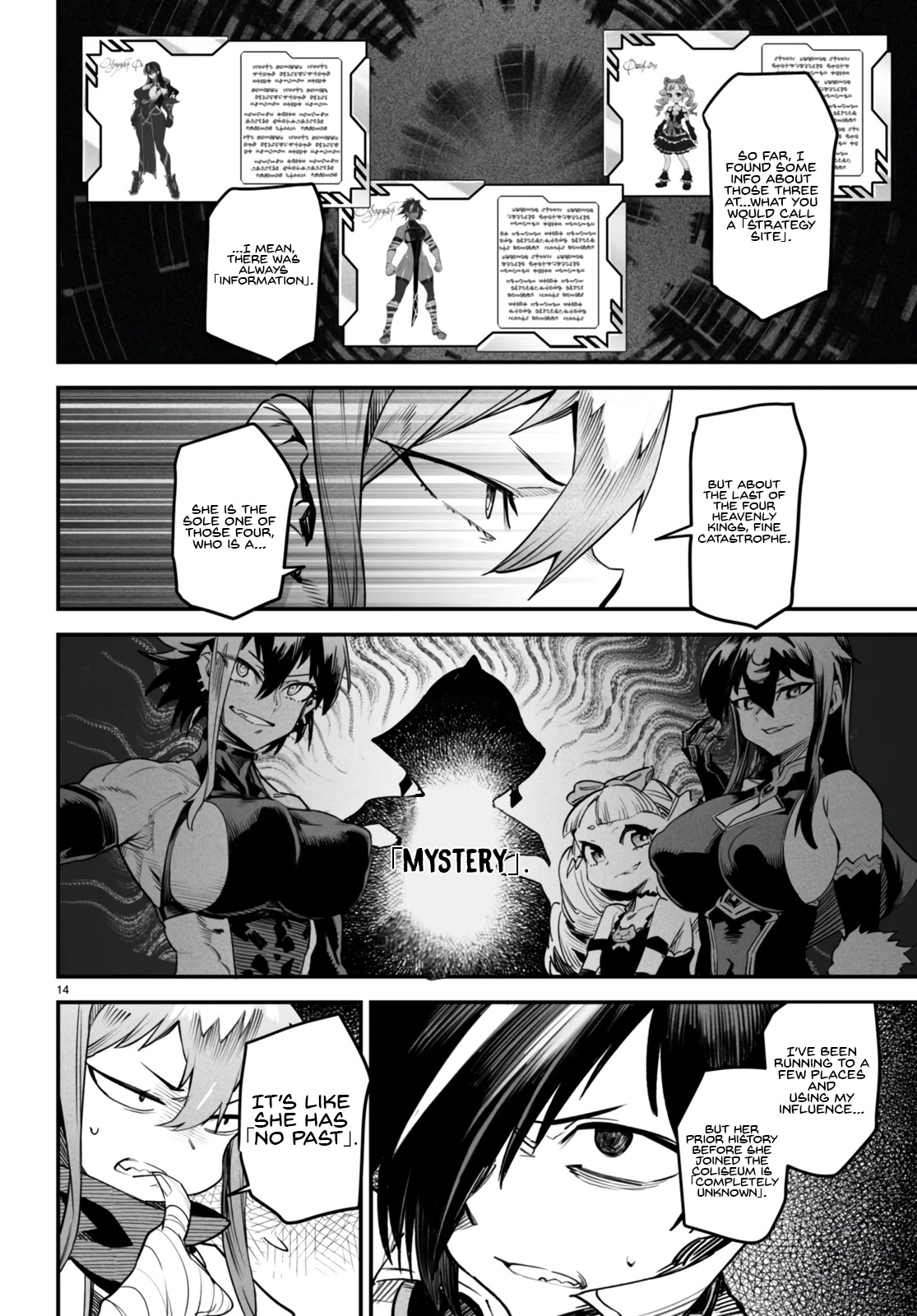 Reincarnation Colosseum - Using the Weakest Skills in Order to Defeat the Strongest Women and Create a Slave Harem Chapter 9 page 15 - Chapter 9: Exchanging Lustrous Looks Between a Beautiful Girl and a Beautiful Woman