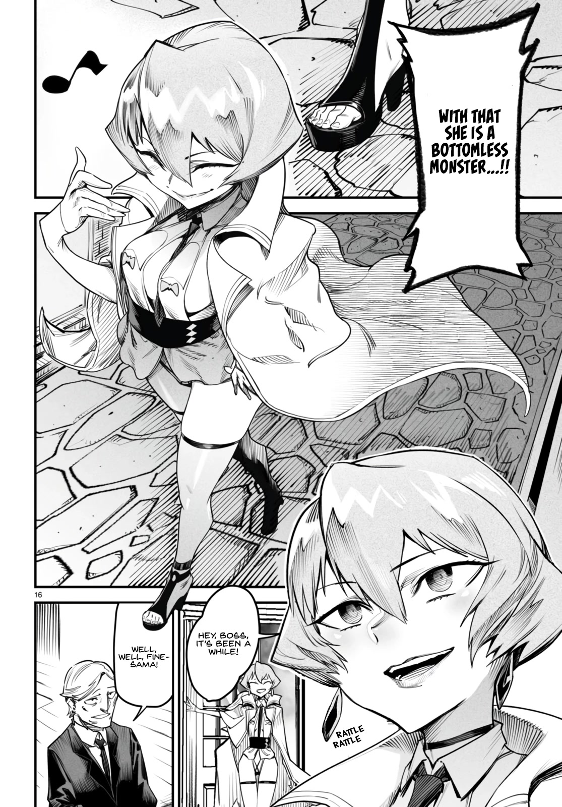 Reincarnation Colosseum - Using the Weakest Skills in Order to Defeat the Strongest Women and Create a Slave Harem Chapter 9 page 17 - Chapter 9: Exchanging Lustrous Looks Between a Beautiful Girl and a Beautiful Woman