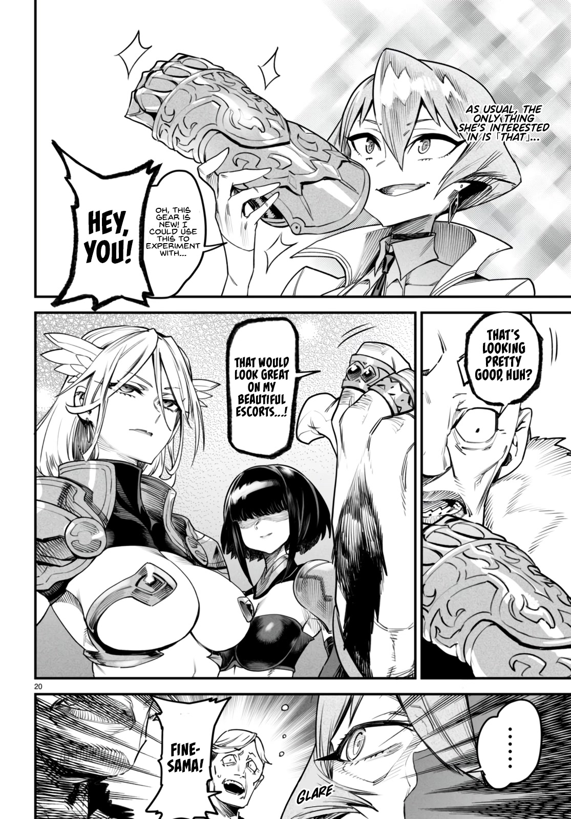 Reincarnation Colosseum - Using the Weakest Skills in Order to Defeat the Strongest Women and Create a Slave Harem Chapter 9 page 21 - Chapter 9: Exchanging Lustrous Looks Between a Beautiful Girl and a Beautiful Woman