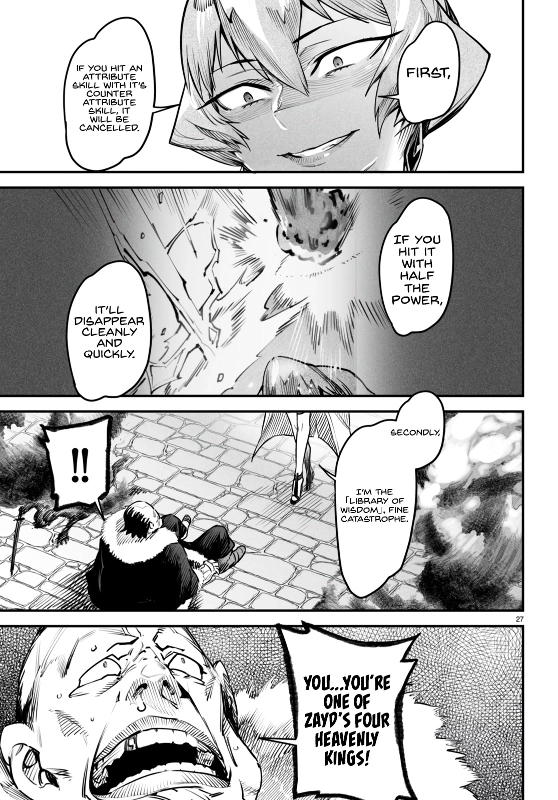Reincarnation Colosseum - Using the Weakest Skills in Order to Defeat the Strongest Women and Create a Slave Harem Chapter 9 page 28 - Chapter 9: Exchanging Lustrous Looks Between a Beautiful Girl and a Beautiful Woman
