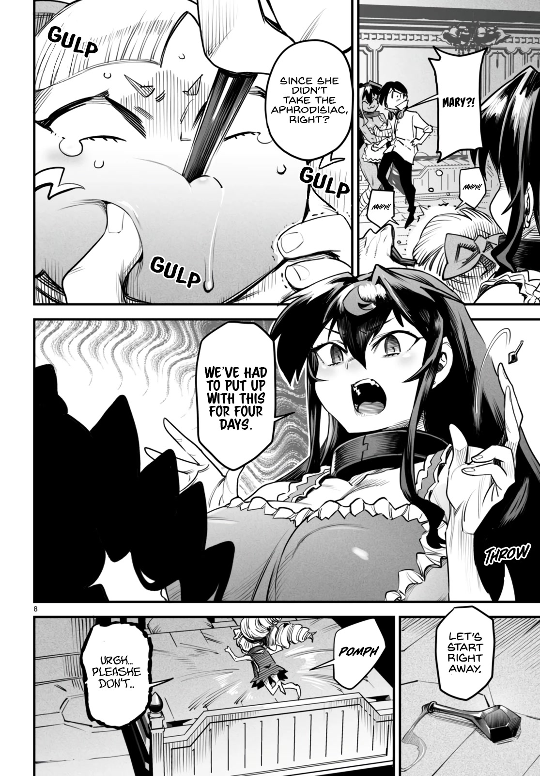 Reincarnation Colosseum - Using the Weakest Skills in Order to Defeat the Strongest Women and Create a Slave Harem Chapter 9 page 9 - Chapter 9: Exchanging Lustrous Looks Between a Beautiful Girl and a Beautiful Woman