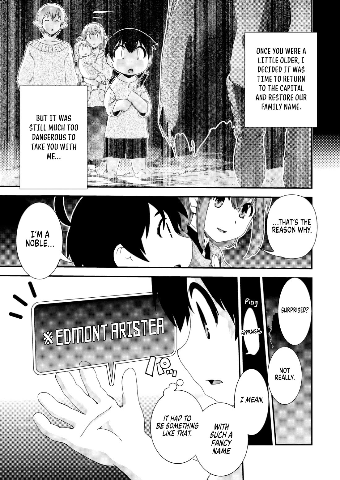 Reincarnation in Another World, Rising from the Slums ~ Gathering and Hunting for Meals to Enjoy a Slow Life~ Chapter 16 page 34 - Chapter 16 [END]