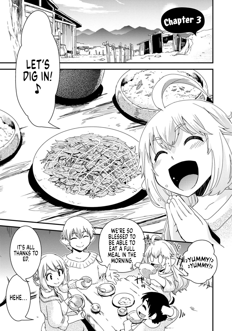 Reincarnation in Another World, Rising from the Slums ~ Gathering and Hunting for Meals to Enjoy a Slow Life~ Chapter 3 page 1 - Chapter 3
