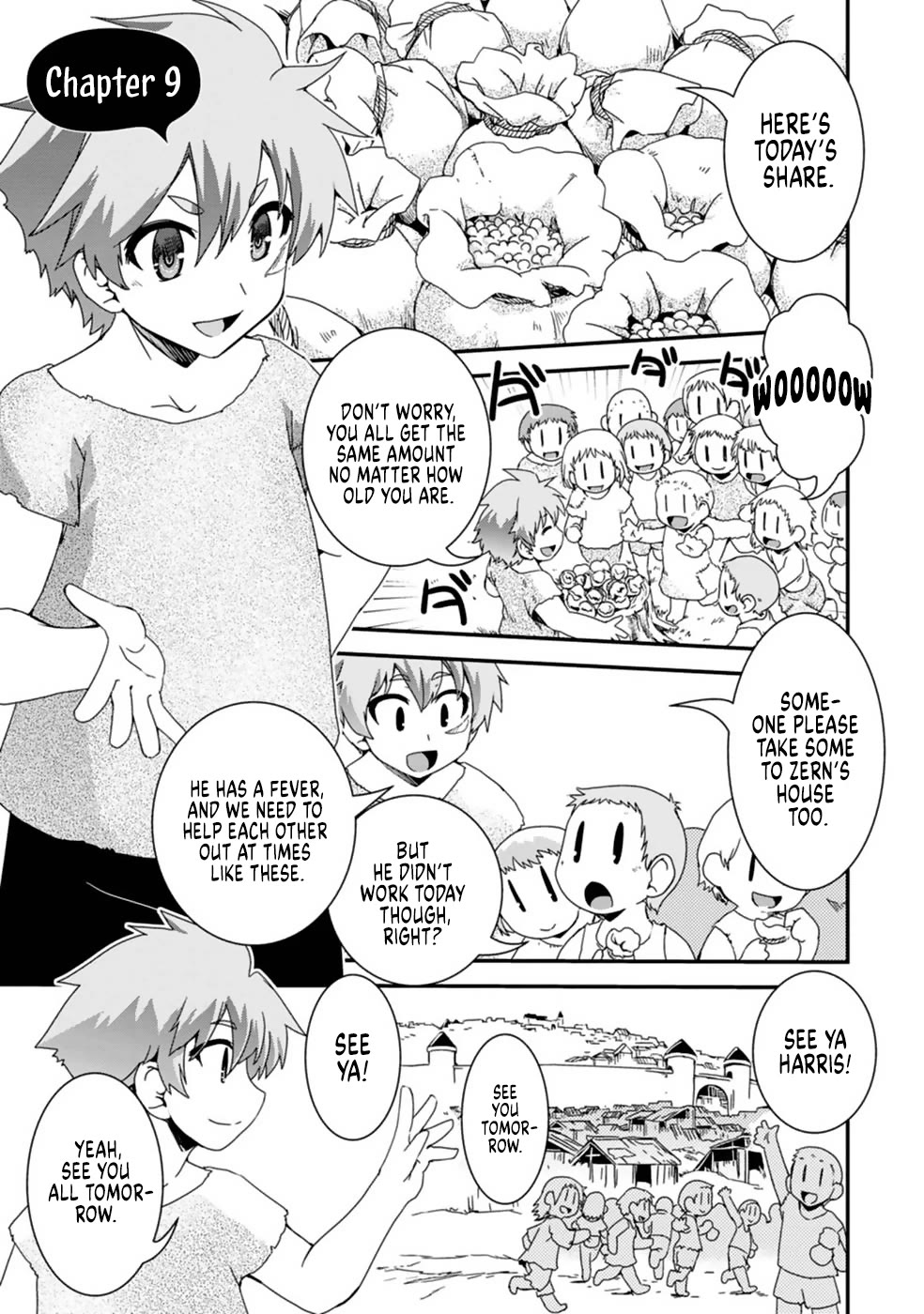 Reincarnation in Another World, Rising from the Slums ~ Gathering and Hunting for Meals to Enjoy a Slow Life~ Chapter 9 page 1 - Chapter 9