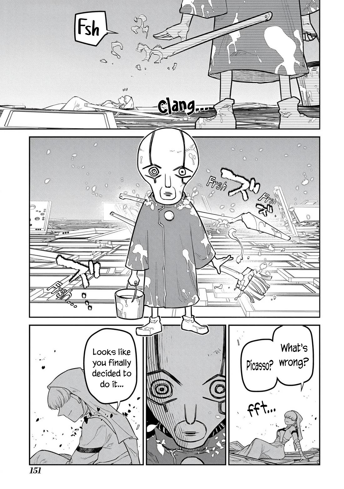 Reincarnation no Kaben Chapter 100 page 21 - Chapter 100: Cleansing the skies