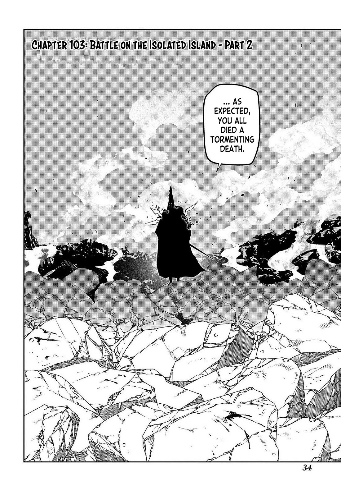 Reincarnation no Kaben Chapter 103 page 2 - Chapter 103: Battle on the isolated island - Part 2