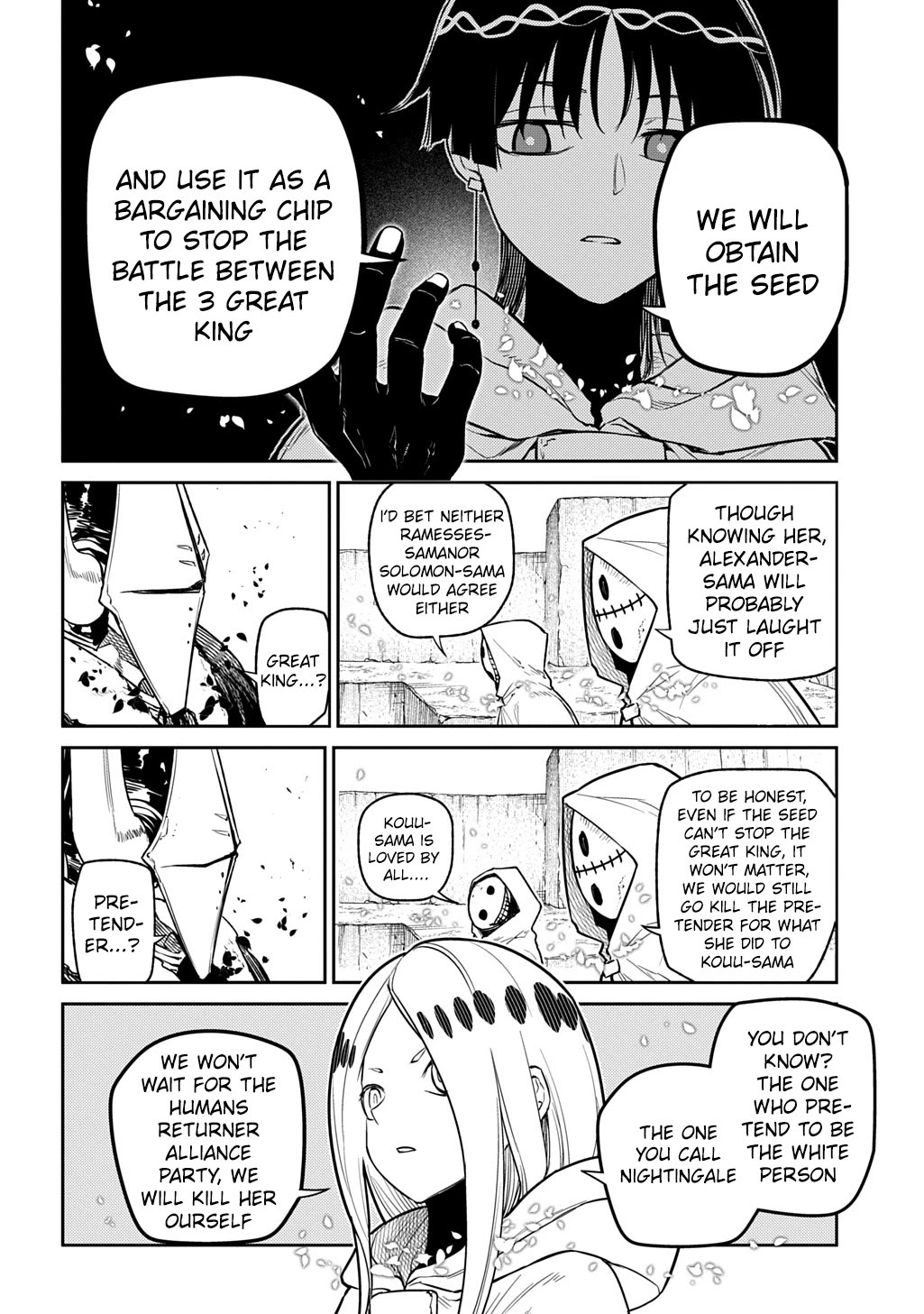 Reincarnation no Kaben Chapter 104 page 14 - Chapter 104: The Philosophers