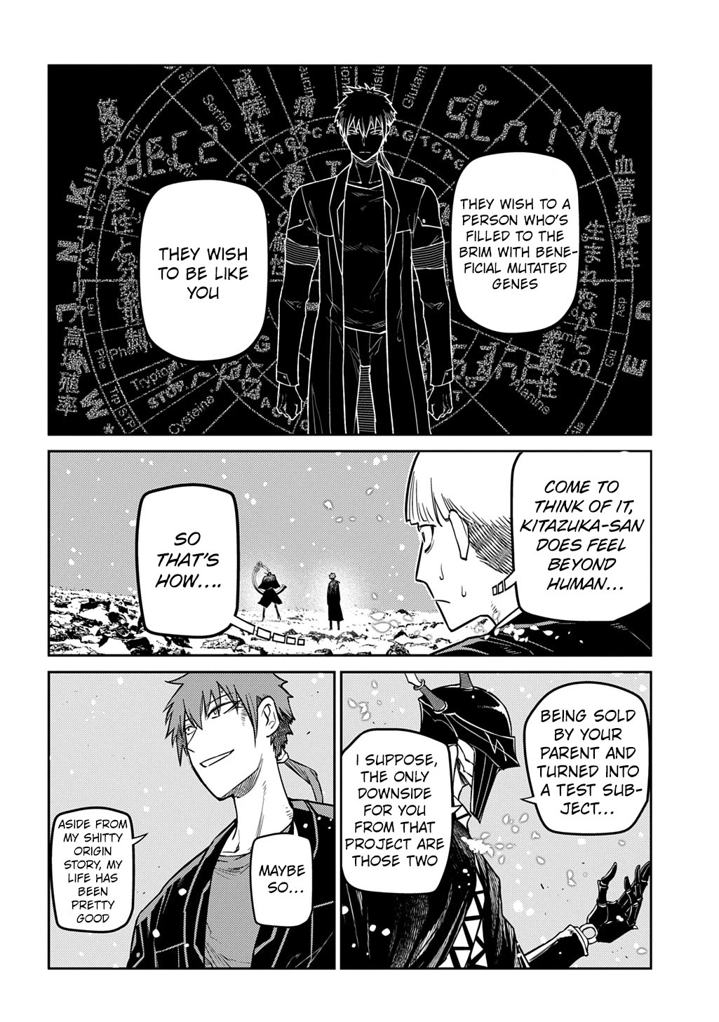 Reincarnation no Kaben Chapter 107 page 12 - Chapter 107: Battle Against Tesla [2] "Sky of Connection"
