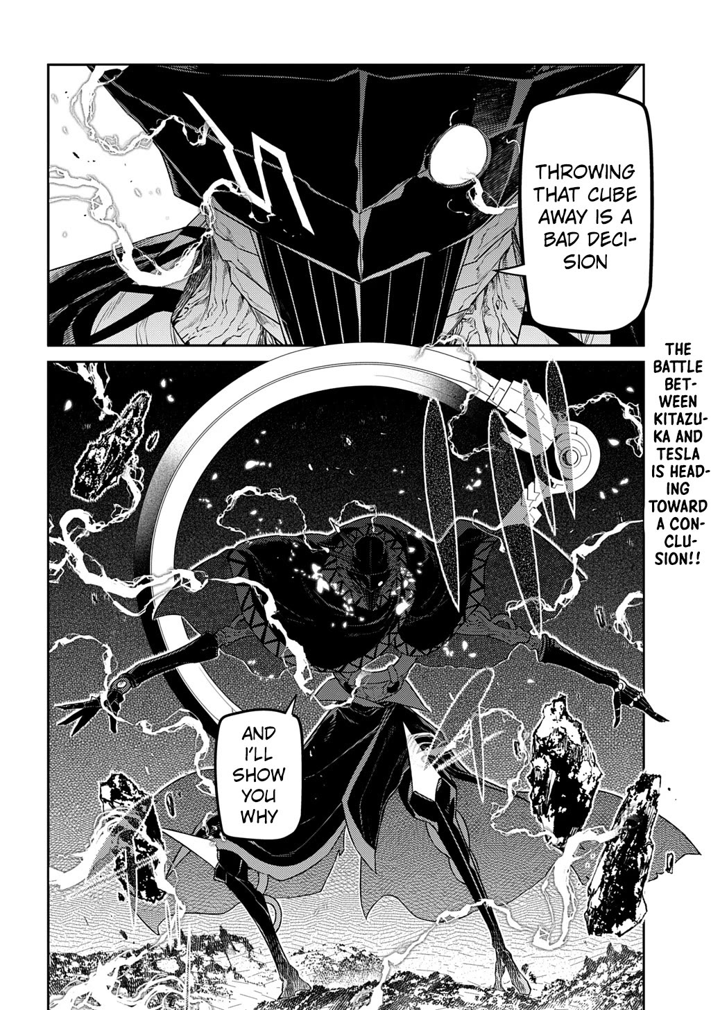 Reincarnation no Kaben Chapter 107 page 24 - Chapter 107: Battle Against Tesla [2] "Sky of Connection"