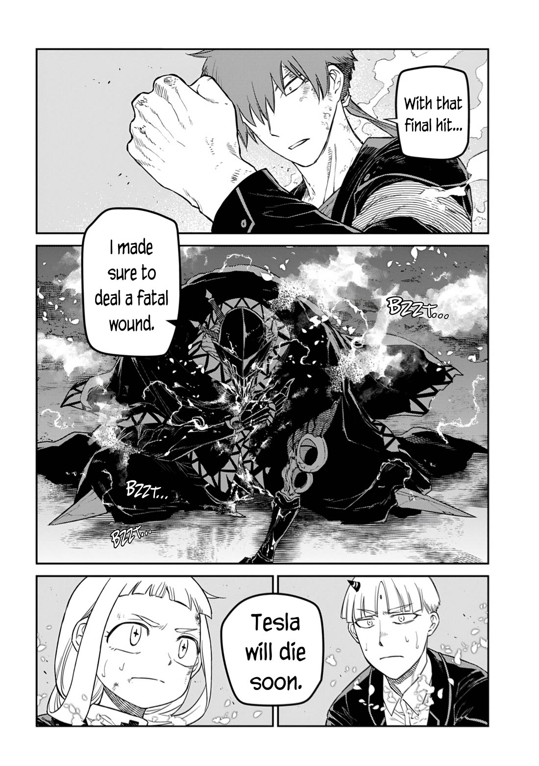 Reincarnation no Kaben Chapter 108 page 12 - Chapter 108: Raid against Tesla - Part 3: "Towards the Wished decline"