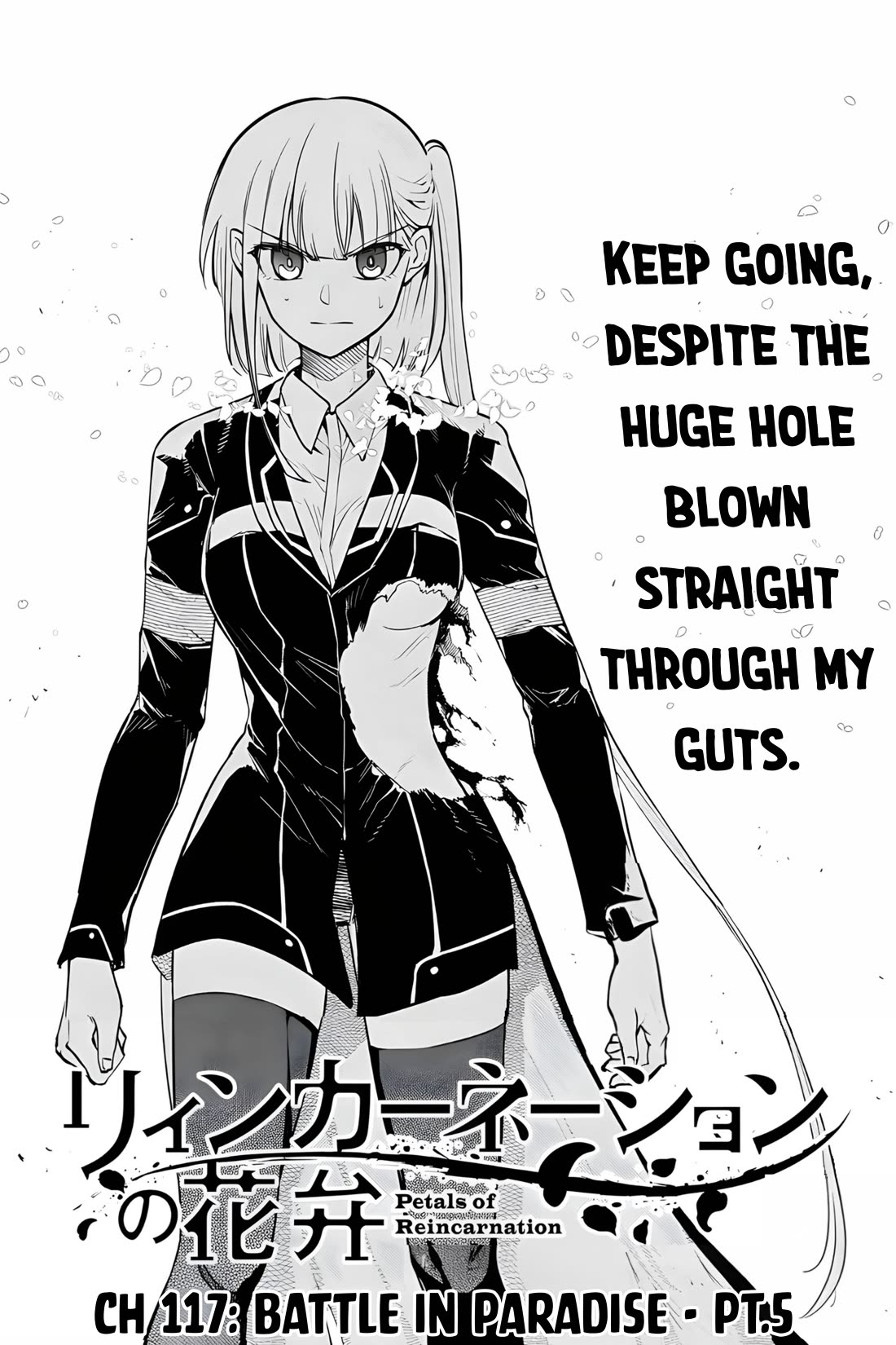 Reincarnation no Kaben Chapter 117 page 1 - Chapter 117: Battle in Paradise - Part 5