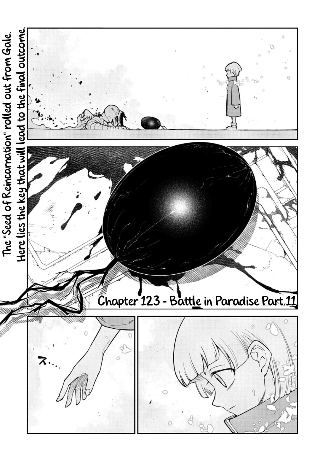 Reincarnation no Kaben Chapter 123 page 1 - Chapter 123: Battle in Paradise Part 11