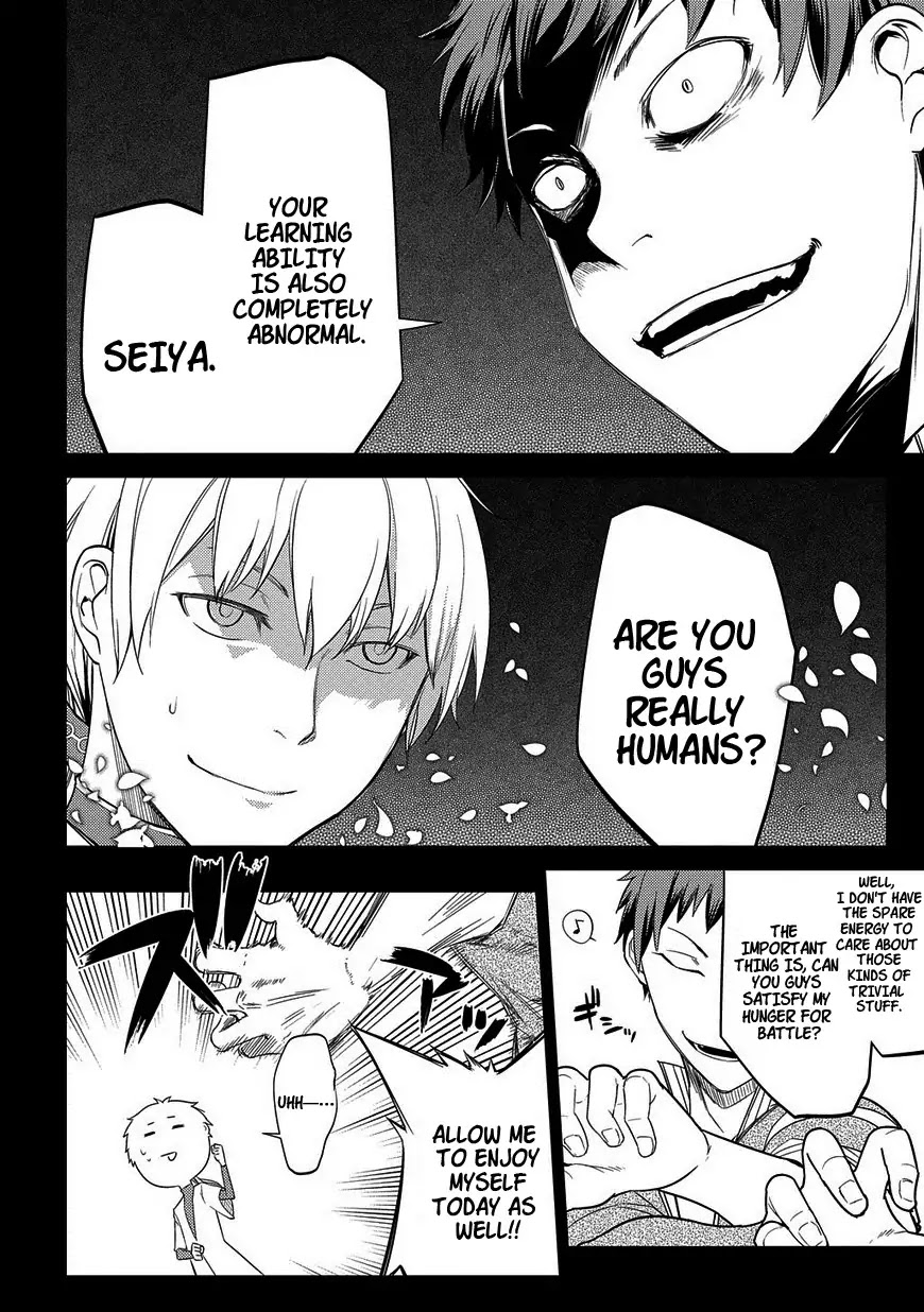 Reincarnation no Kaben Chapter 24 page 8 - Chapter 24: Senji Seiya and the Forest of the Greats