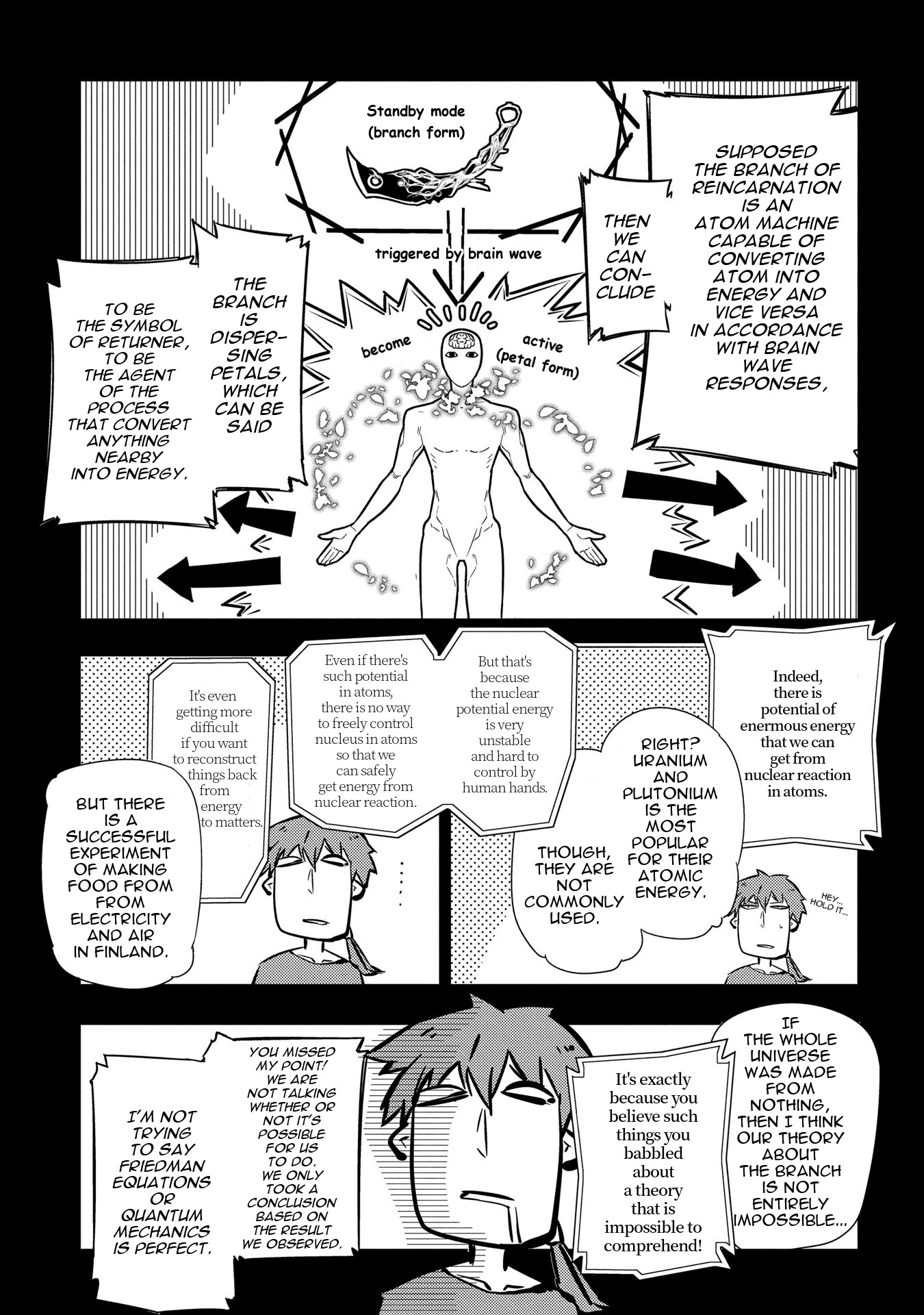 Reincarnation no Kaben Chapter 36 page 15 - Chapter 36: The Reason the Petals Are Dispersed