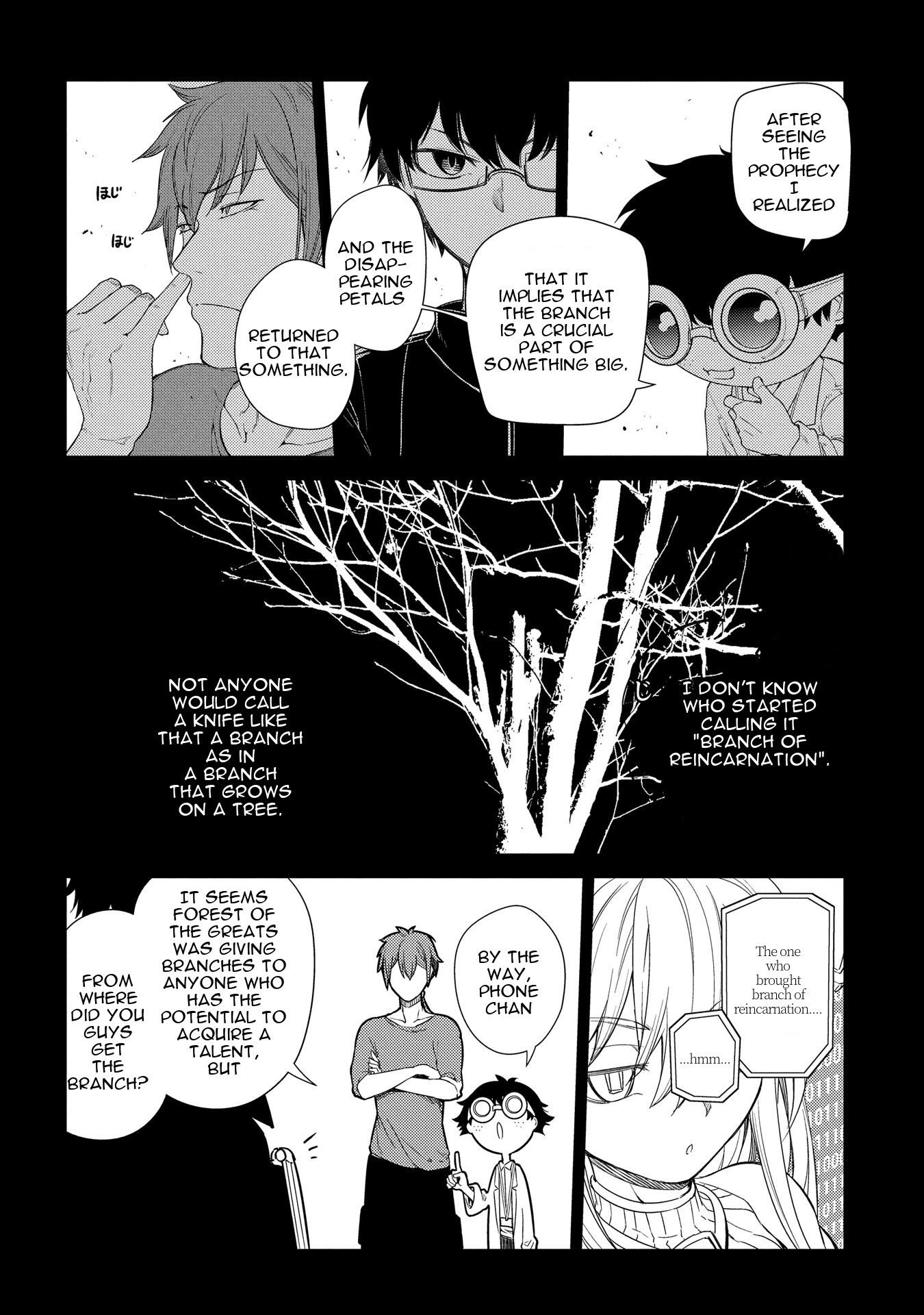 Reincarnation no Kaben Chapter 36 page 22 - Chapter 36: The Reason the Petals Are Dispersed