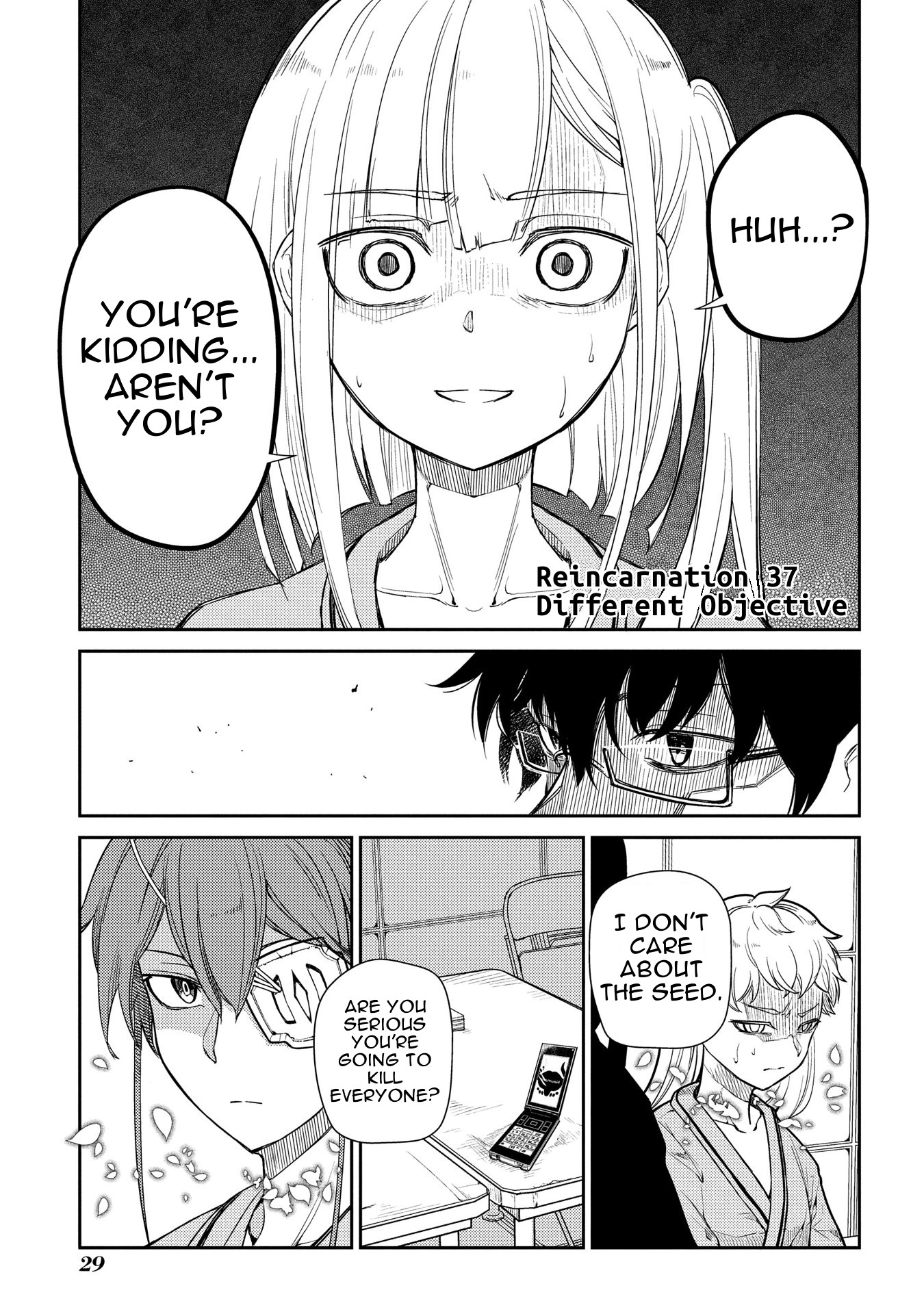 Reincarnation no Kaben Chapter 37 page 2 - Chapter 37: Different Objective