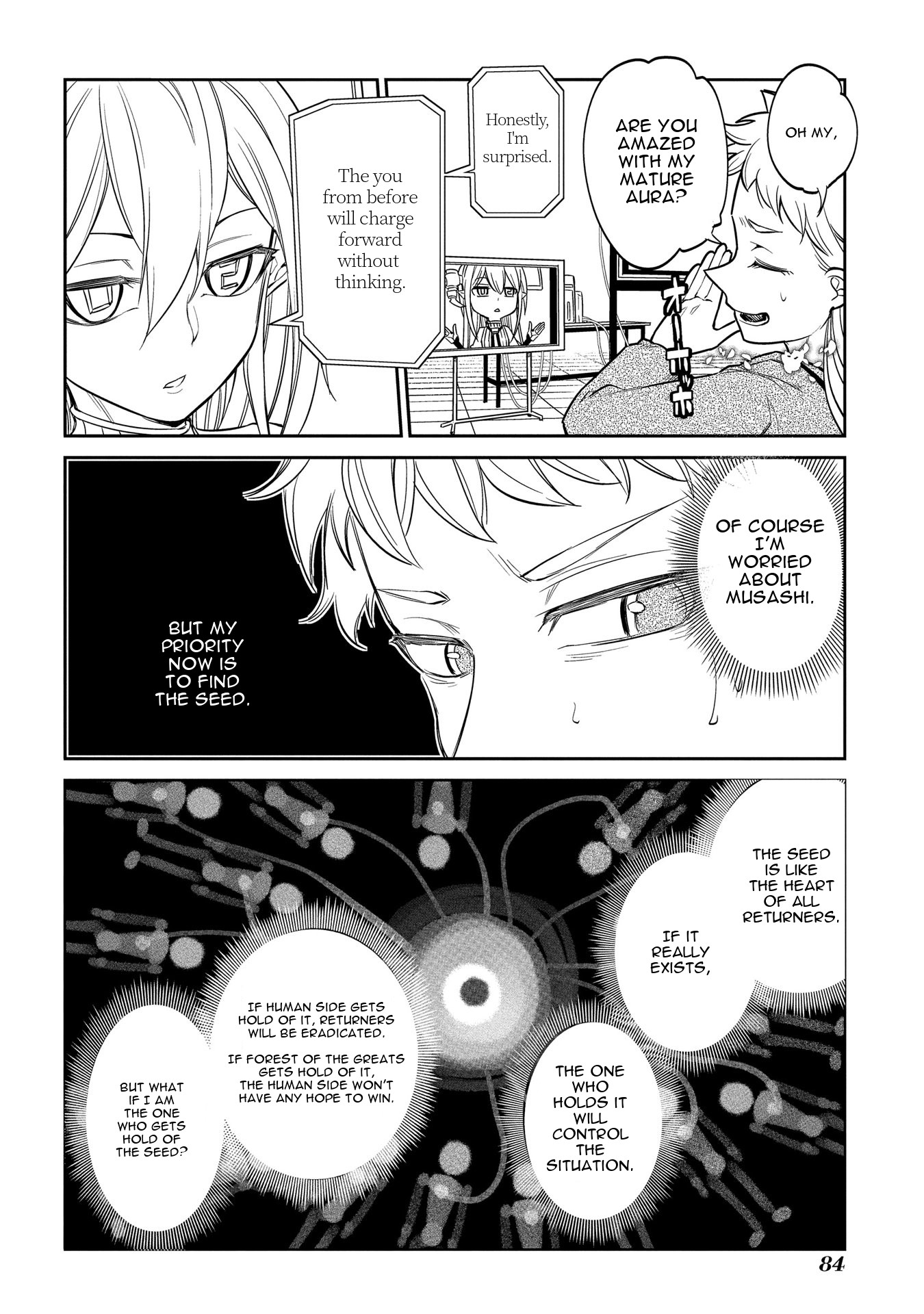 Reincarnation no Kaben Chapter 39 page 13 - Chapter 39: Strategy Meeting to Hunt Stray Returners