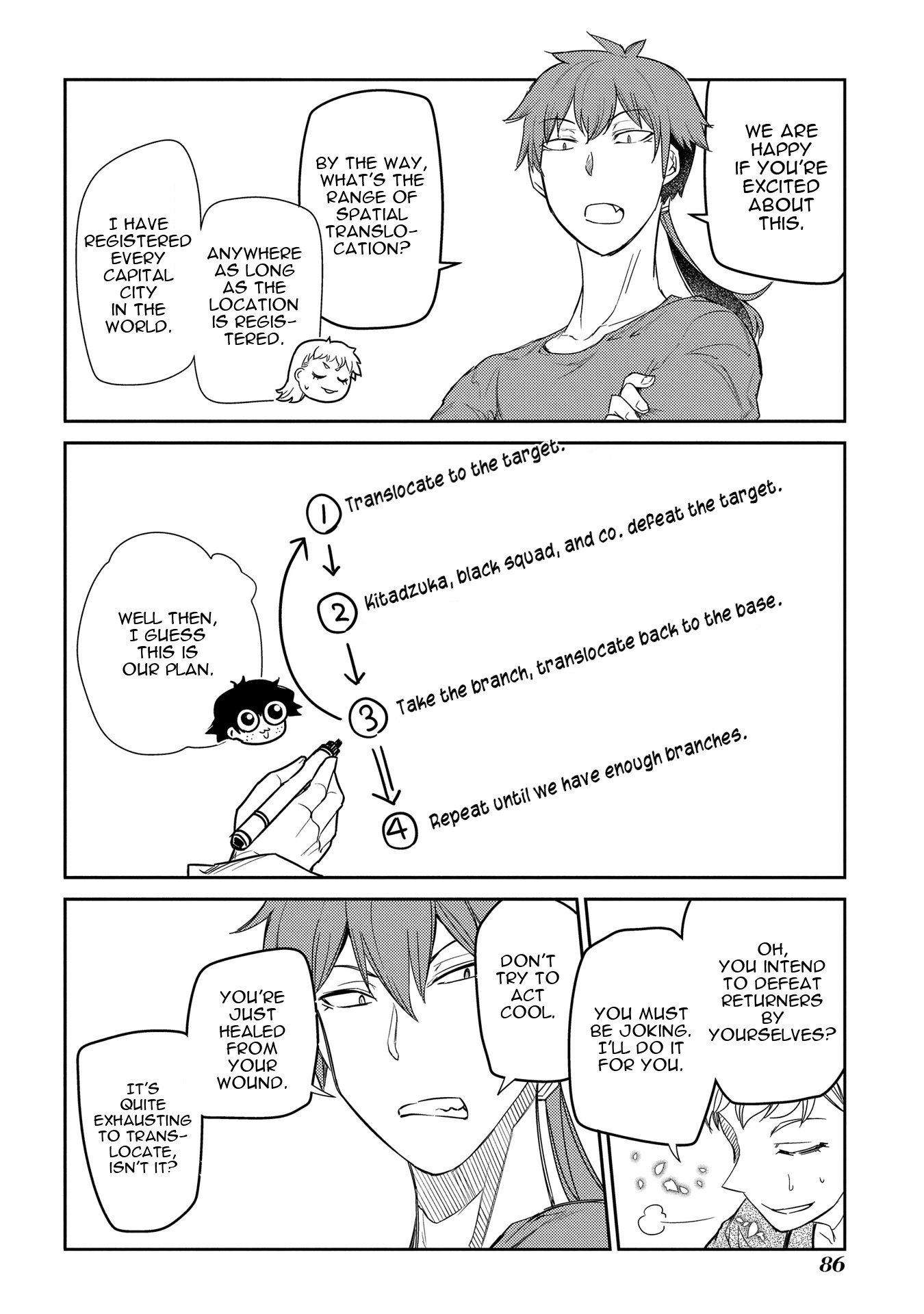 Reincarnation no Kaben Chapter 39 page 15 - Chapter 39: Strategy Meeting to Hunt Stray Returners