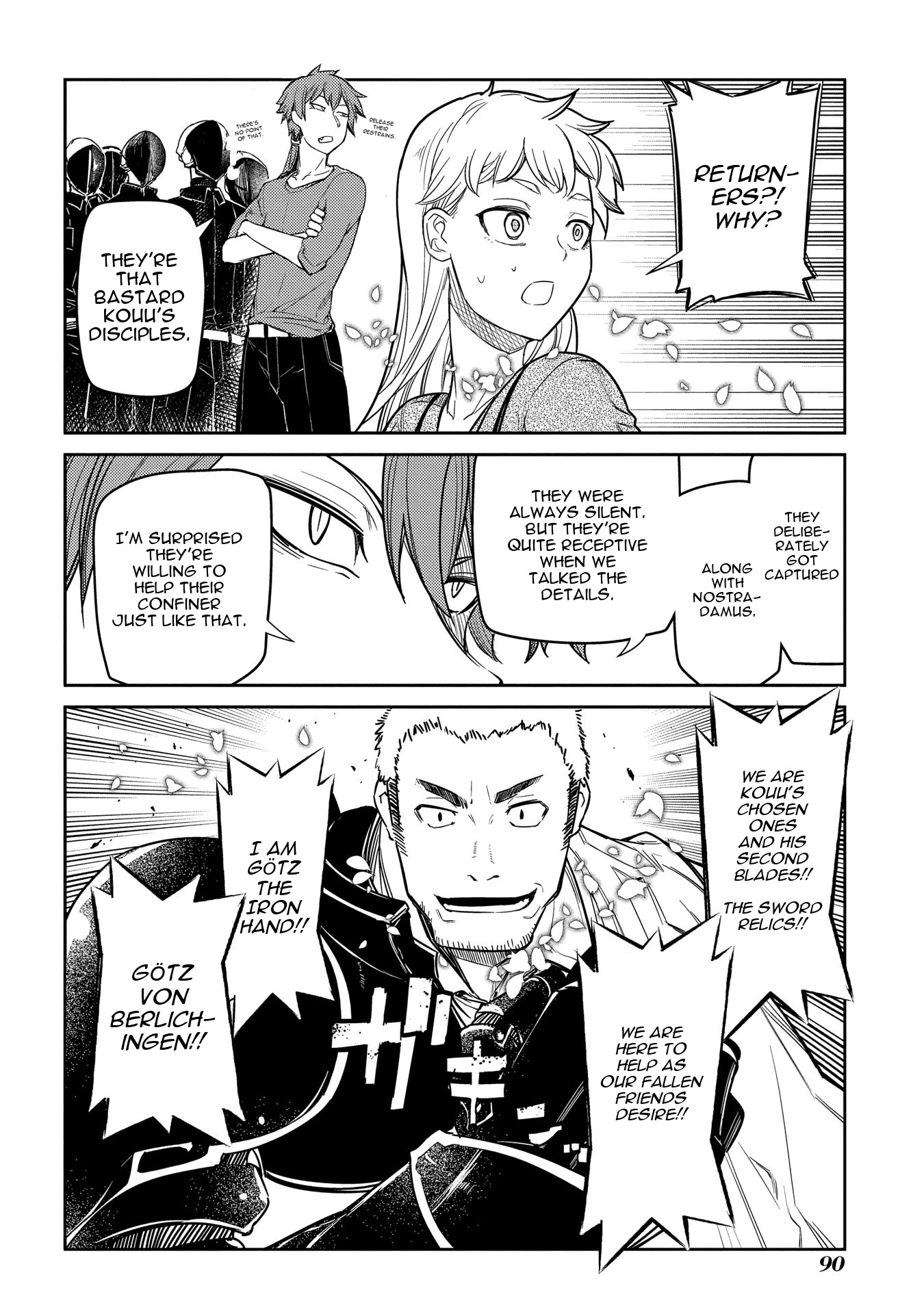 Reincarnation no Kaben Chapter 39 page 18 - Chapter 39: Strategy Meeting to Hunt Stray Returners