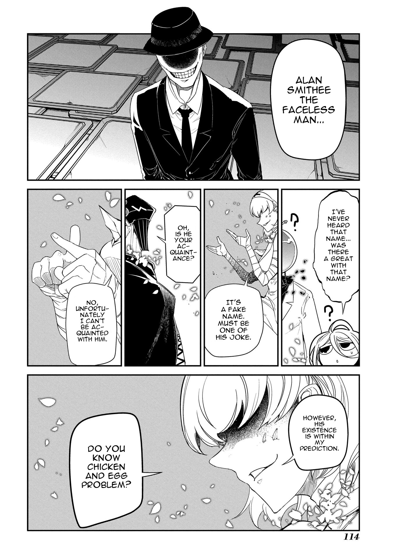 Reincarnation no Kaben Chapter 40 page 11 - Chapter 40: Faceless Man