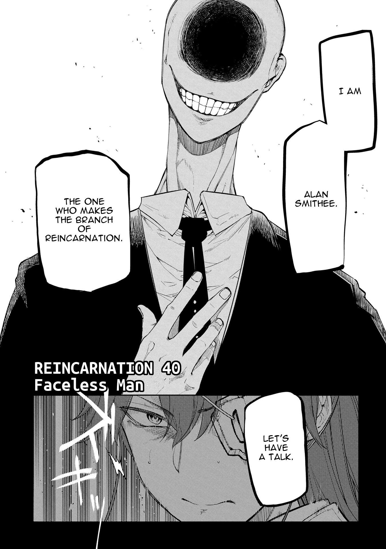 Reincarnation no Kaben Chapter 40 page 2 - Chapter 40: Faceless Man
