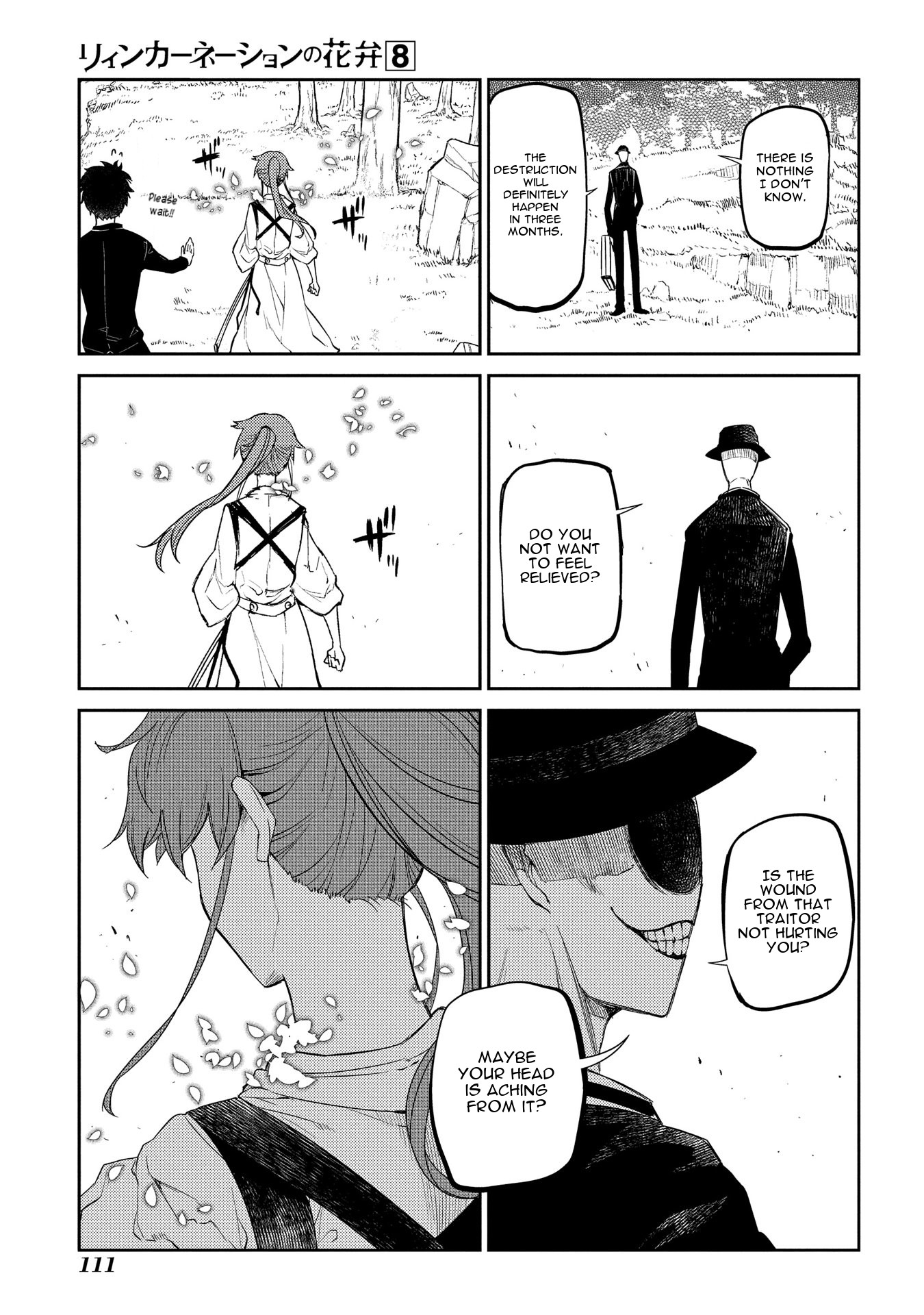 Reincarnation no Kaben Chapter 40 page 8 - Chapter 40: Faceless Man