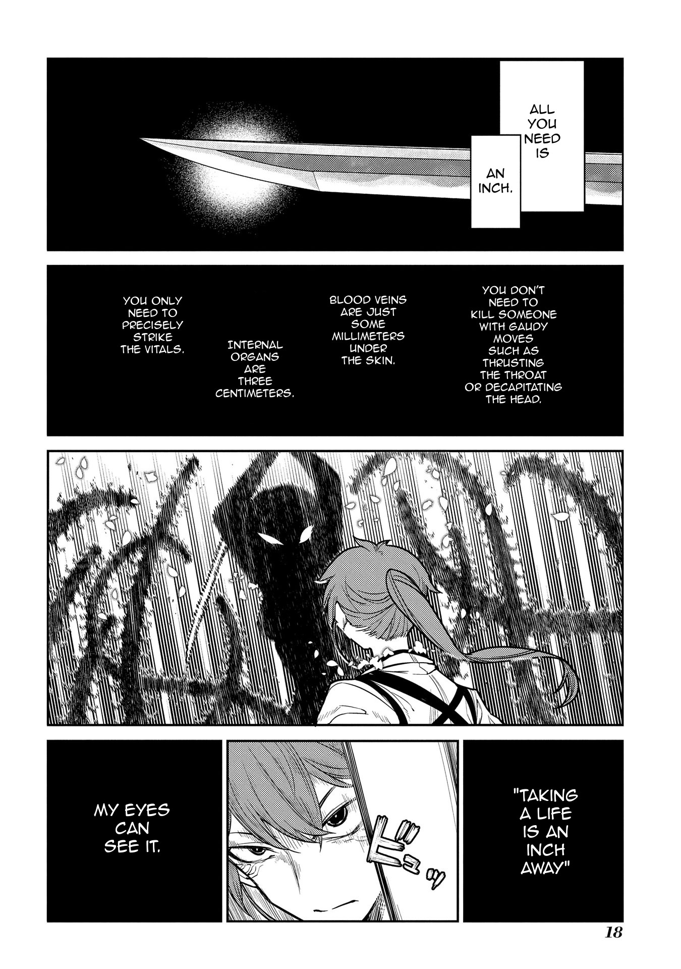 Reincarnation no Kaben Chapter 43 page 18 - Chapter 43: The Extremes of An Inch