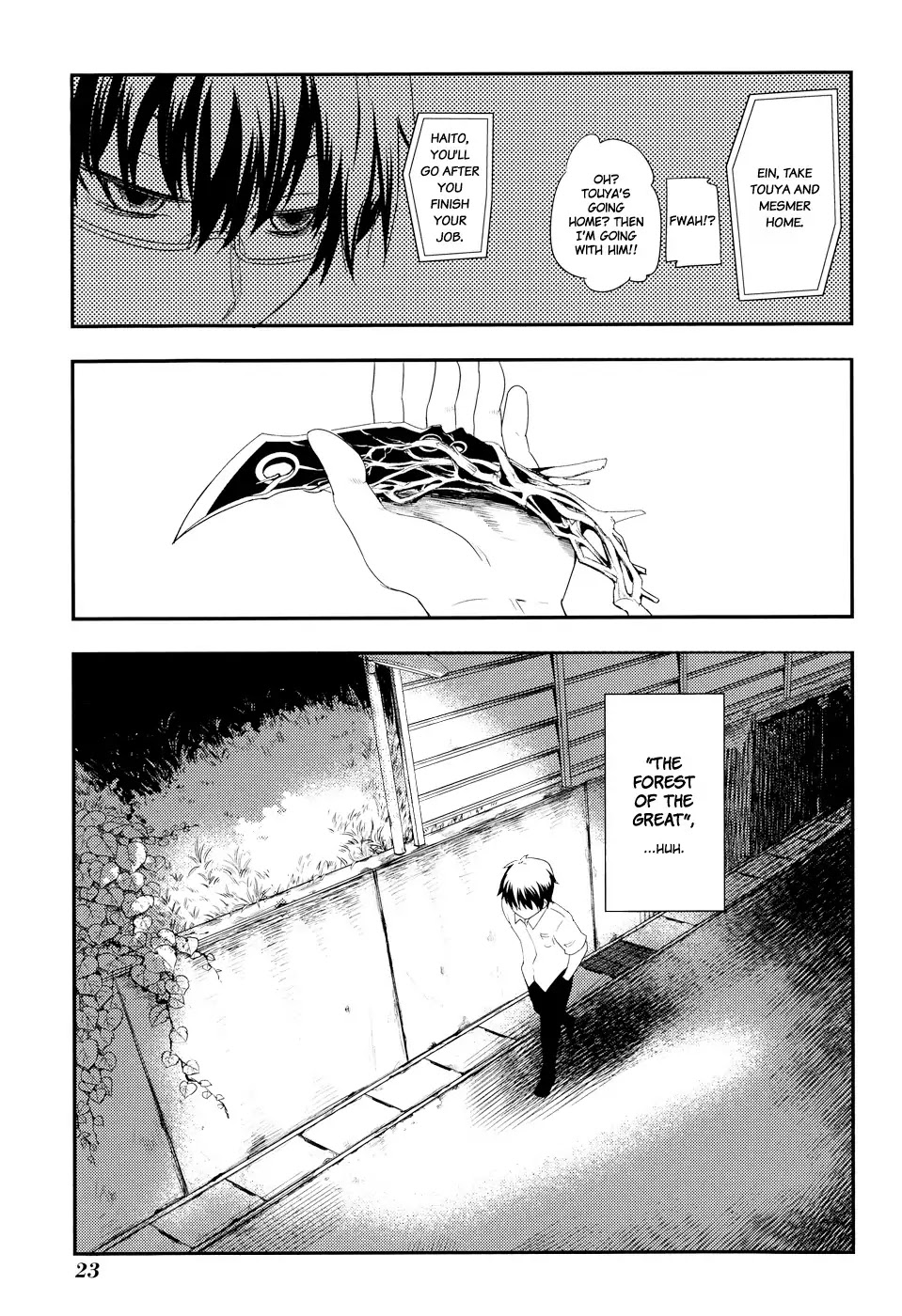 Reincarnation no Kaben Chapter 5 page 27 - Chapter 5: The Forest of the Great
