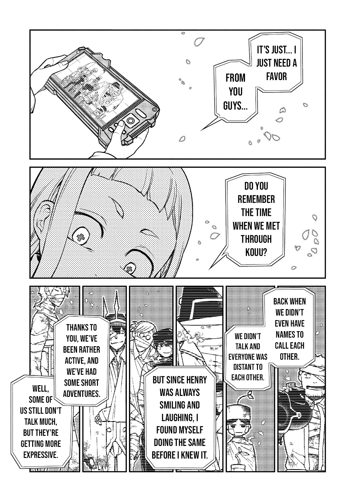 Reincarnation no Kaben Chapter 54 page 17 - Chapter 54: Those Who Were Left Behind