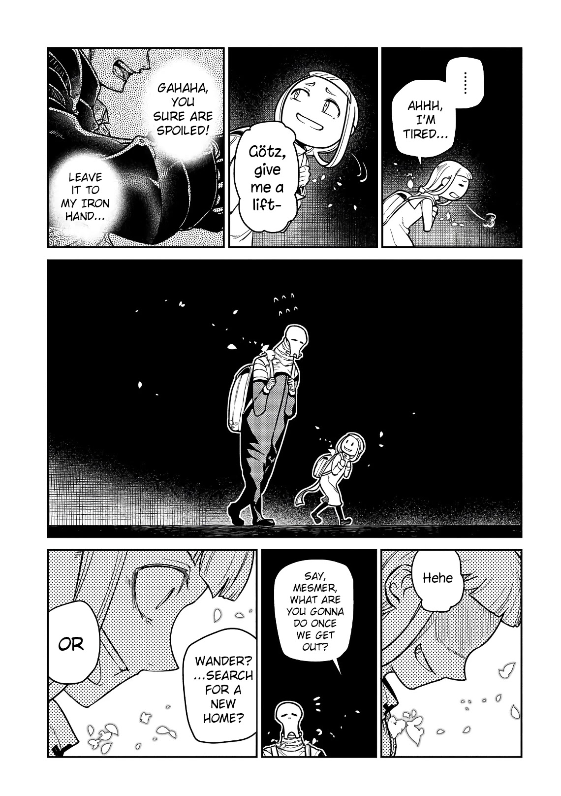 Reincarnation no Kaben Chapter 54 page 3 - Chapter 54: Those Who Were Left Behind