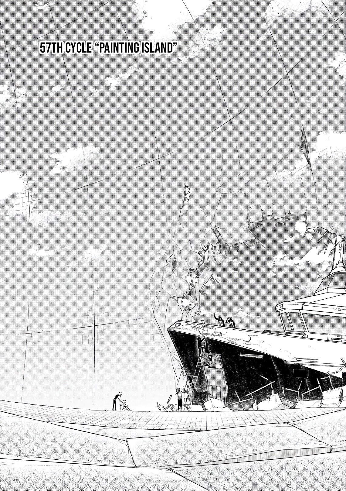 Reincarnation no Kaben Chapter 57 page 1 - Chapter 57: Painting Island