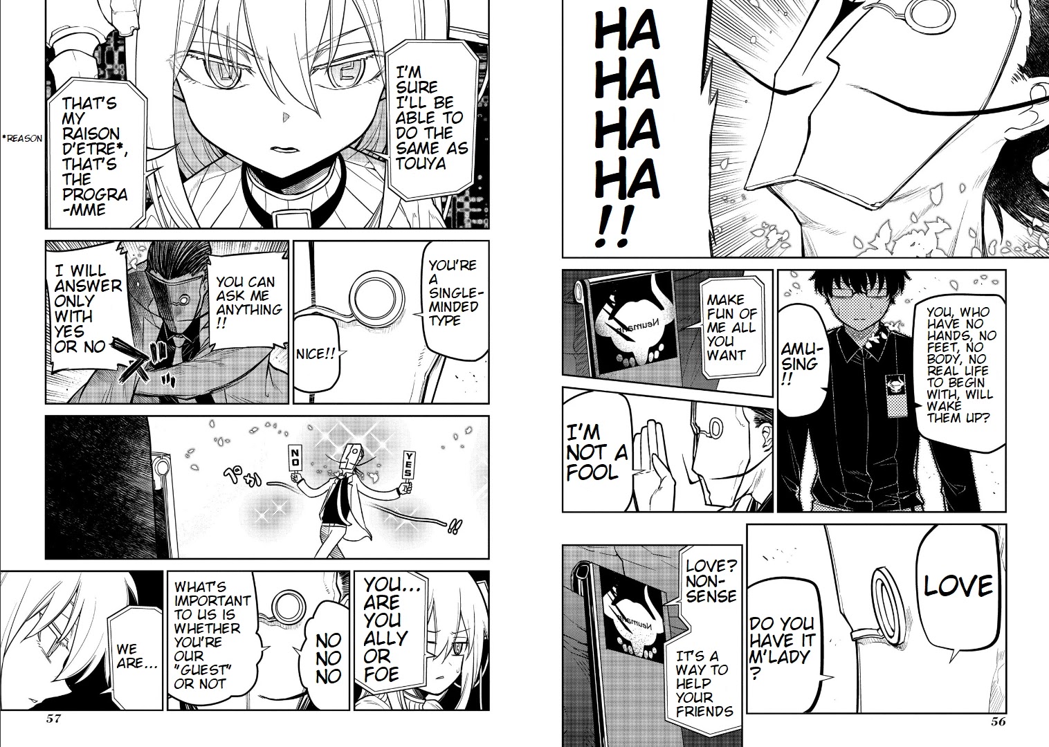 Reincarnation no Kaben Chapter 60 page 2 - Chapter 60: Loyalty to Artificial Personality