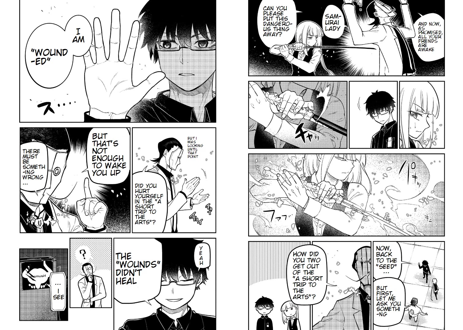 Reincarnation no Kaben Chapter 61 page 2 - Chapter 61: Returner's speech