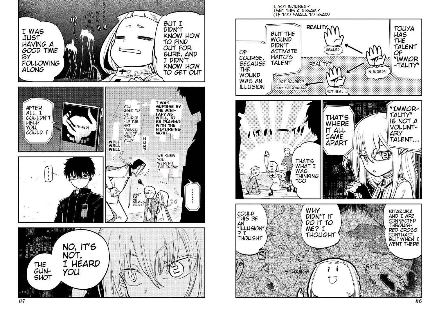Reincarnation no Kaben Chapter 61 page 3 - Chapter 61: Returner's speech