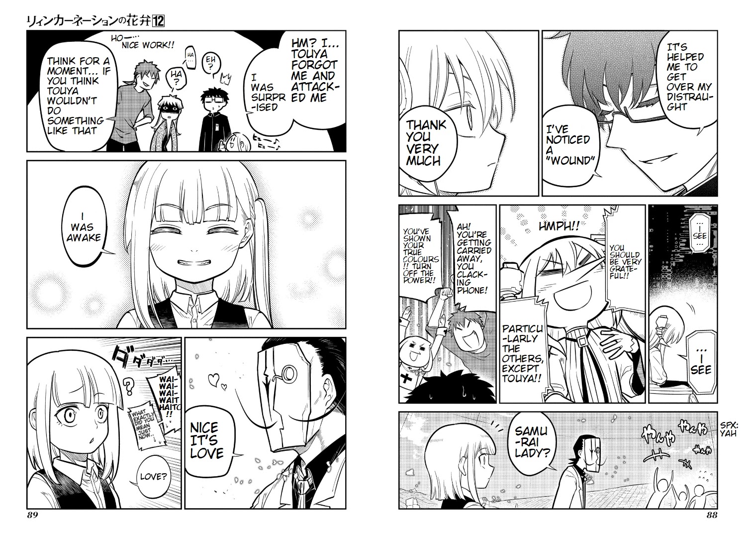 Reincarnation no Kaben Chapter 61 page 4 - Chapter 61: Returner's speech