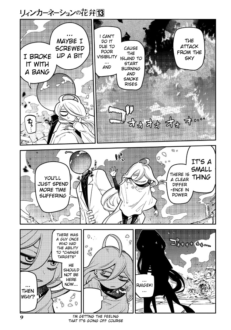 Reincarnation no Kaben Chapter 64 page 11 - Chapter 64: Tooth of a cornered rat