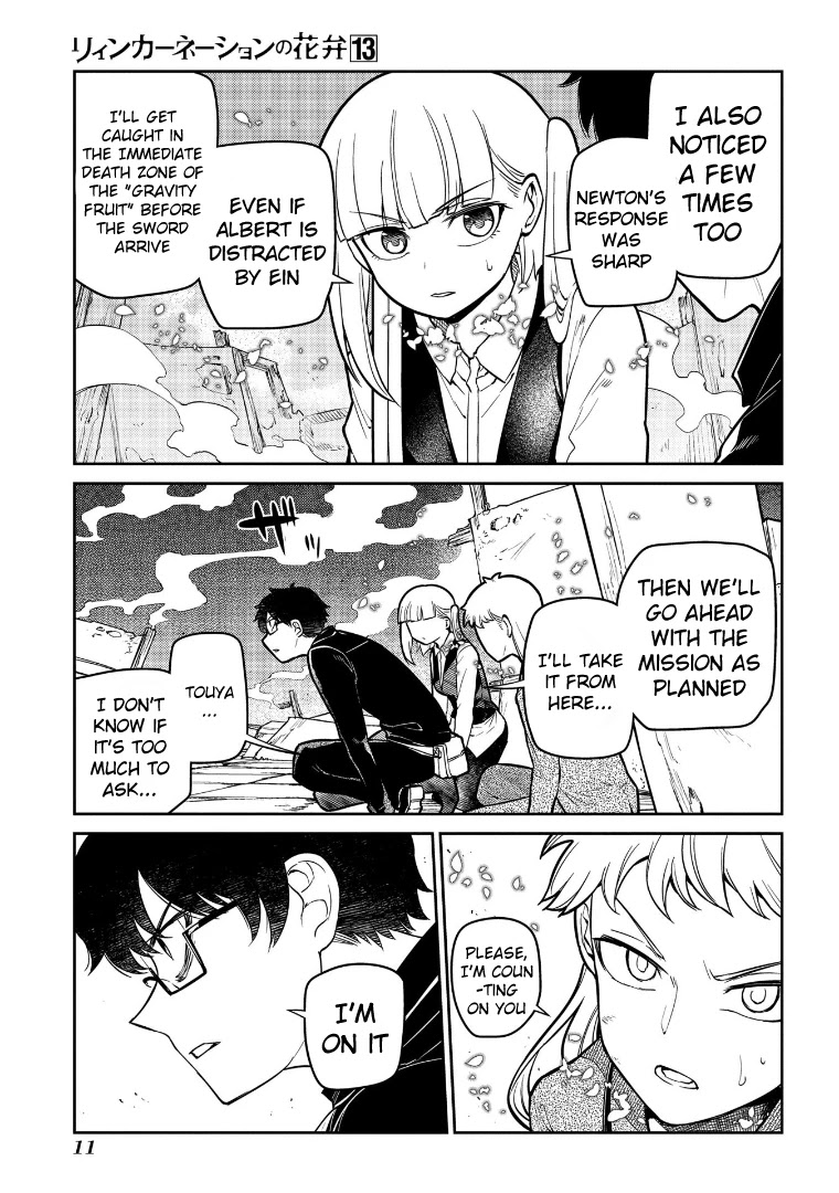 Reincarnation no Kaben Chapter 64 page 13 - Chapter 64: Tooth of a cornered rat