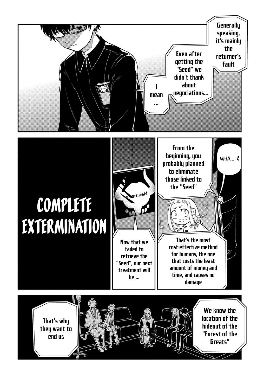 Reincarnation no Kaben Chapter 70 page 16 - Chapter 70: Returner's determination in a moving world