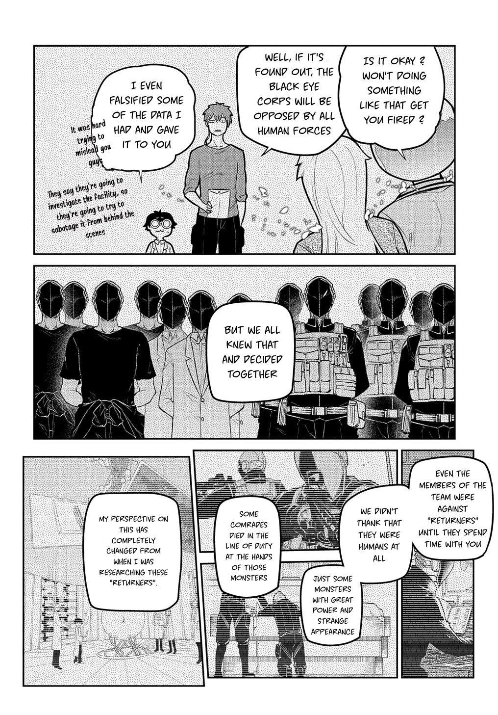 Reincarnation no Kaben Chapter 70 page 22 - Chapter 70: Returner's determination in a moving world