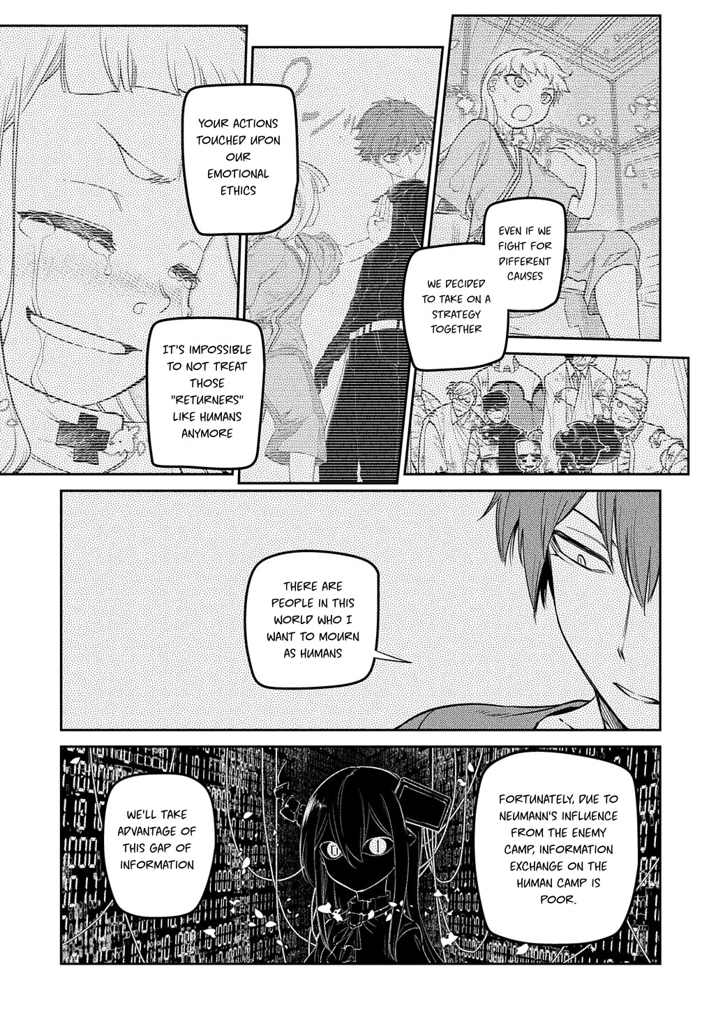 Reincarnation no Kaben Chapter 70 page 23 - Chapter 70: Returner's determination in a moving world