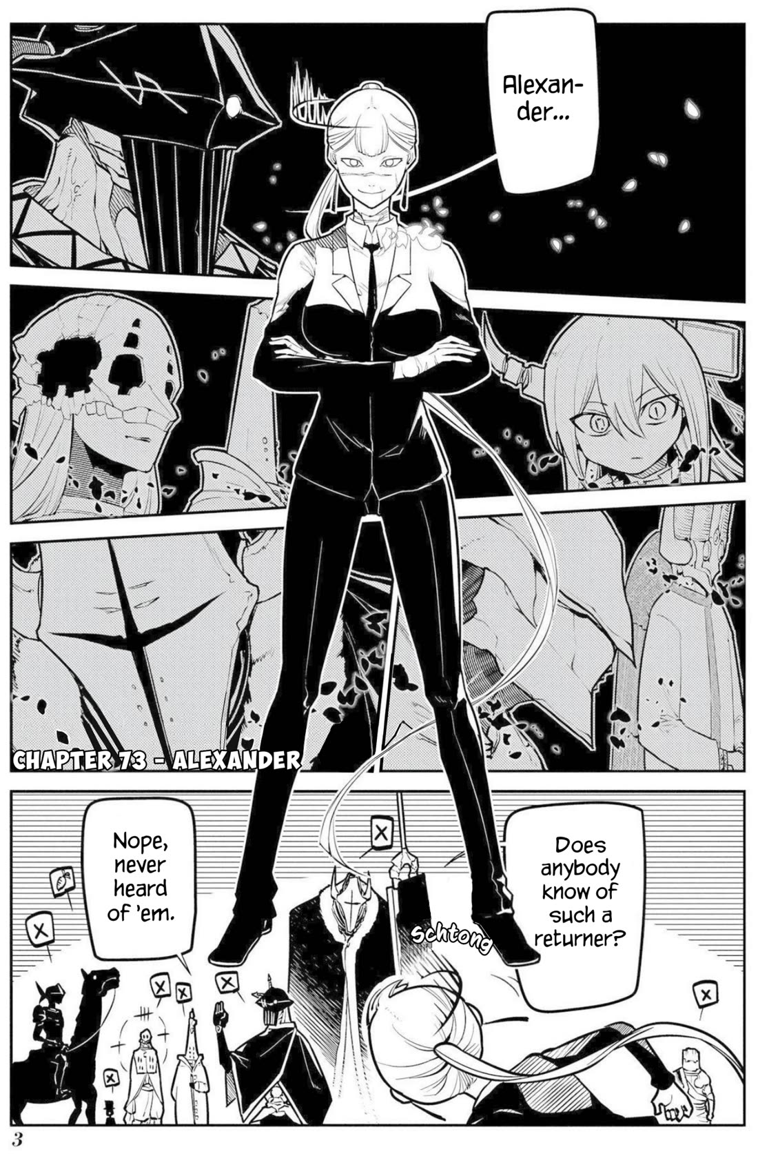 Reincarnation no Kaben Chapter 73 page 1 - Chapter 73: Alexander