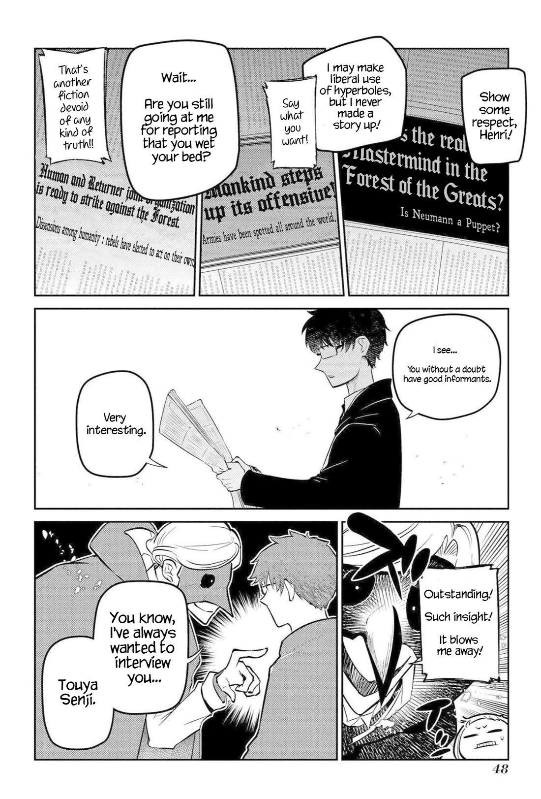 Reincarnation no Kaben Chapter 74 page 6 - Chapter 74: Funeral - Part 1
