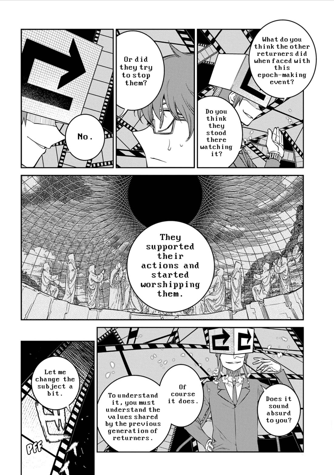 Reincarnation no Kaben Chapter 78 page 10 - Chapter 78: Watching the past