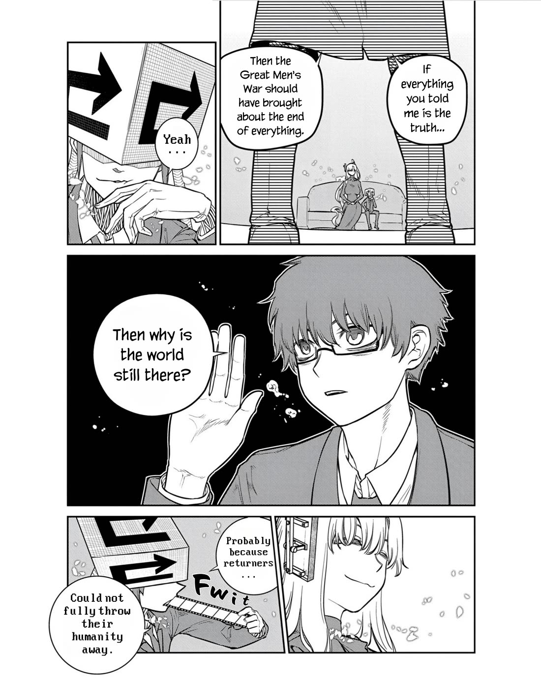 Reincarnation no Kaben Chapter 79 page 3 - Chapter 79: The hero and the cicada in the winter