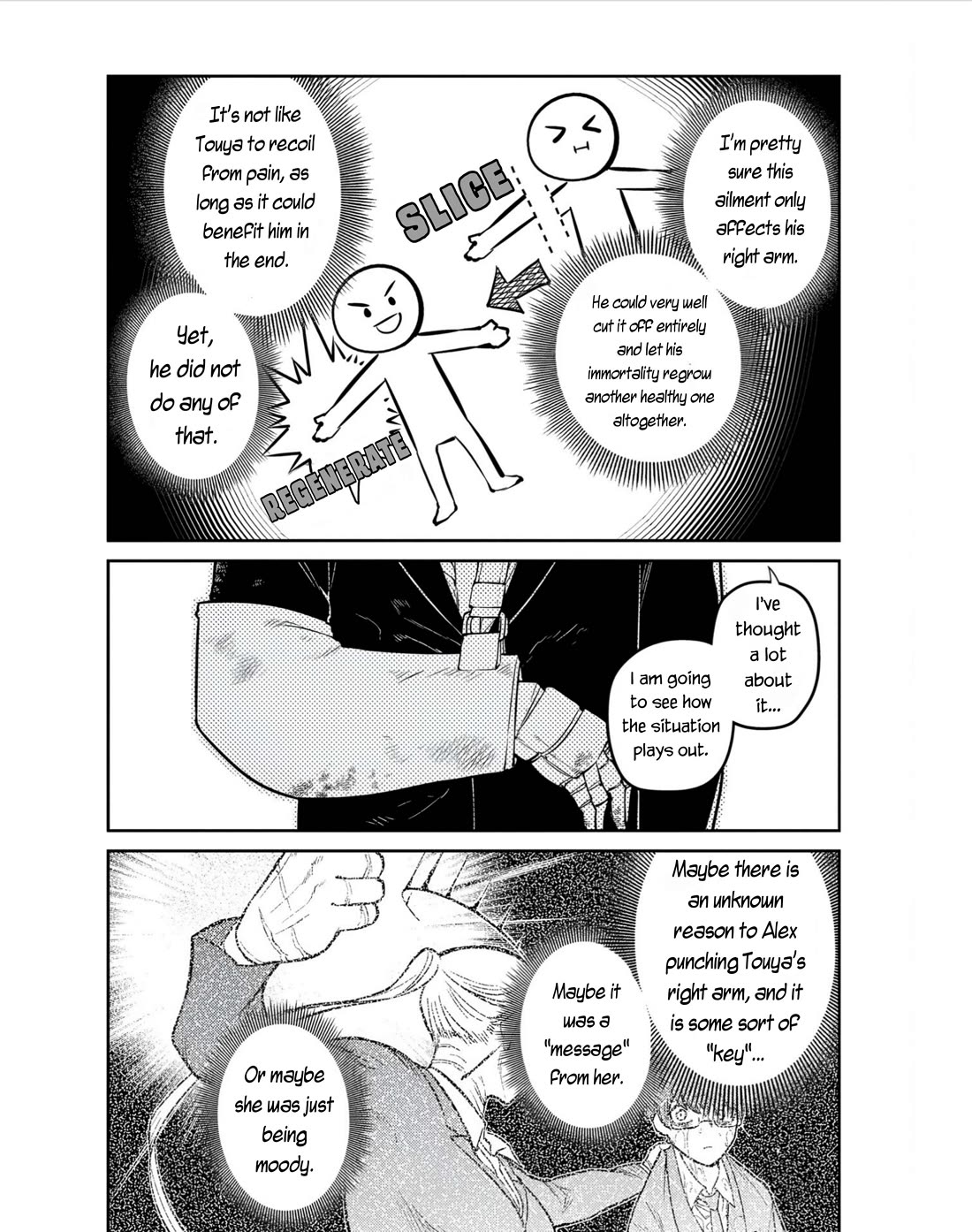 Reincarnation no Kaben Chapter 80 page 12 - Chapter 80: Dull blade