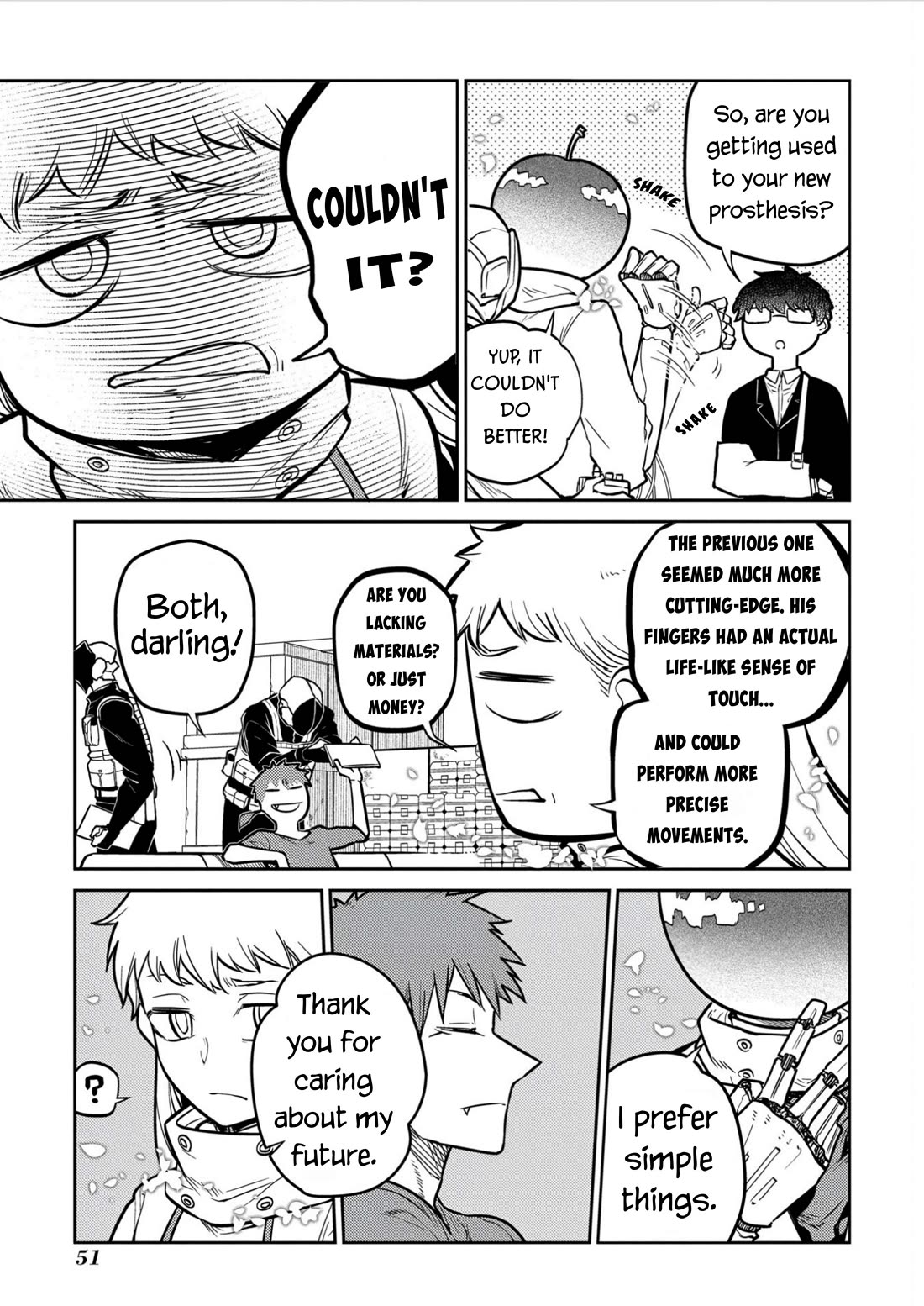 Reincarnation no Kaben Chapter 80 page 5 - Chapter 80: Dull blade