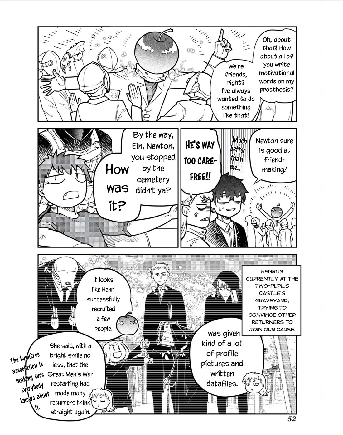 Reincarnation no Kaben Chapter 80 page 6 - Chapter 80: Dull blade