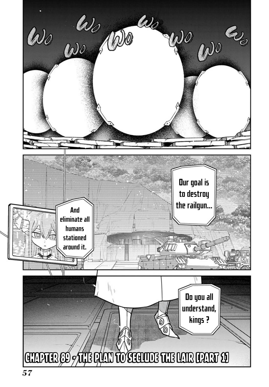 Reincarnation no Kaben Chapter 89 page 1 - Chapter 89: The plan to secure the lair (part 1)