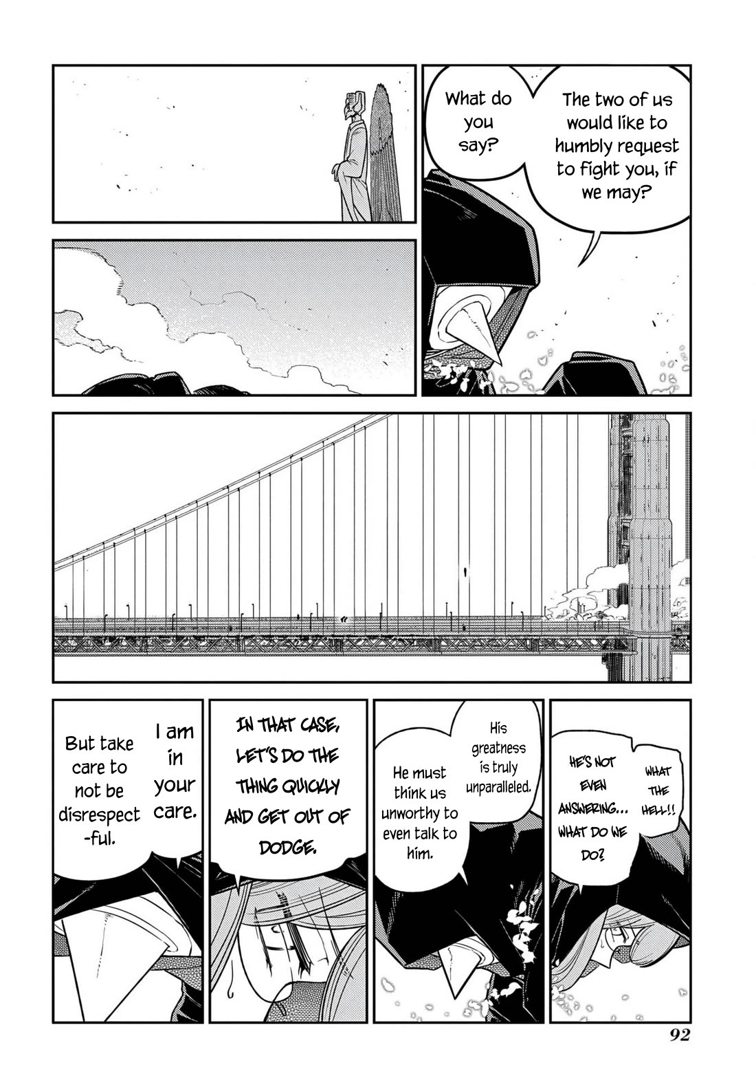 Reincarnation no Kaben Chapter 95 page 4 - Chapter 95: Battle on the bridge