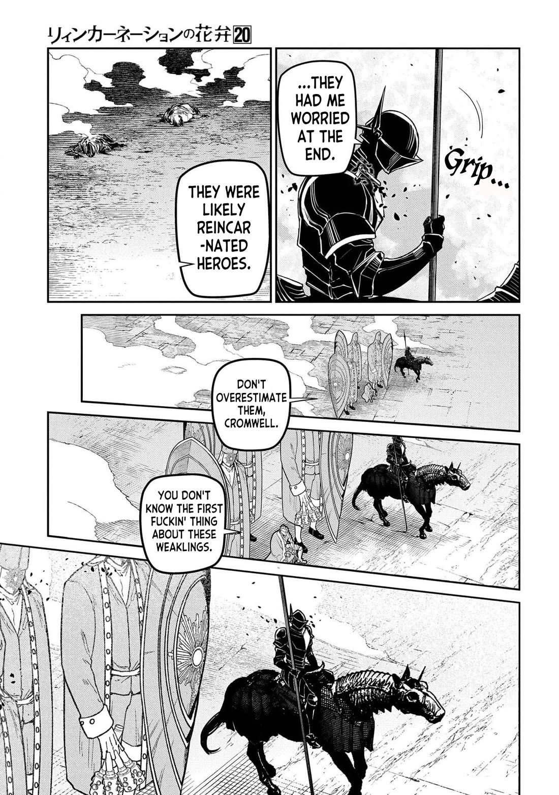 Reincarnation no Kaben Chapter 97 page 22 - Chapter 97: The mystical bullet of betrayal